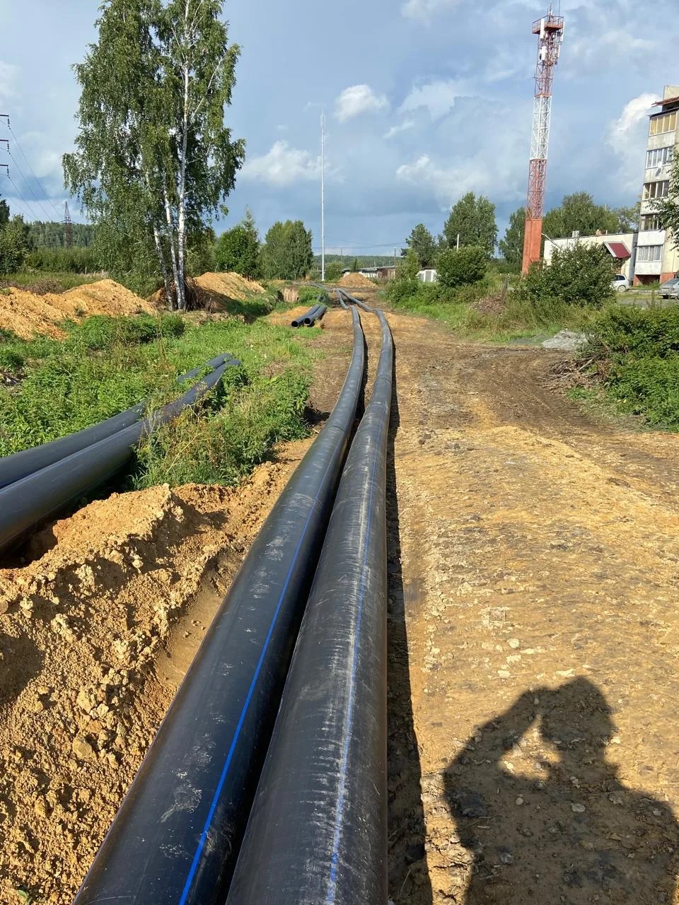 3замена водовода
